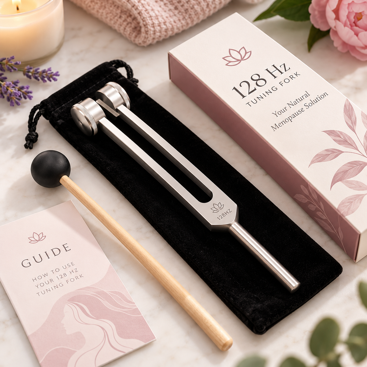 128 Hz Tuning Fork | Your Natural Menopause Solution