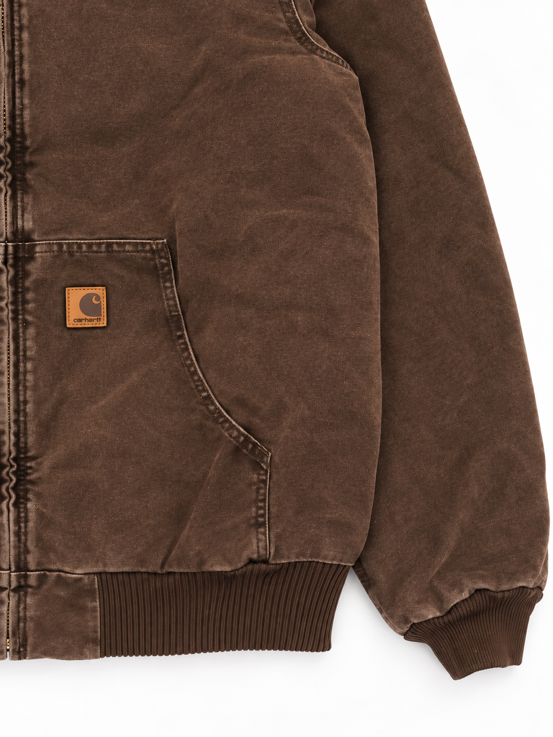 Vintage Washed Hooded Jacket