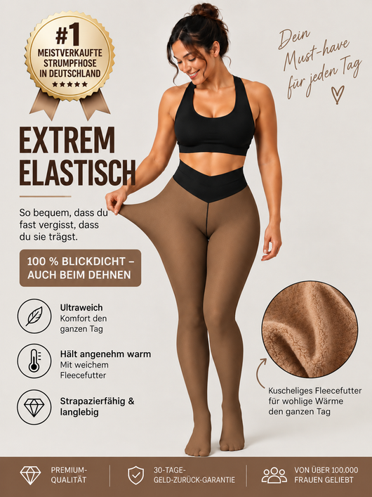 AVEKLOS™ Thermo-Strumpfhose mit Fleecefutter